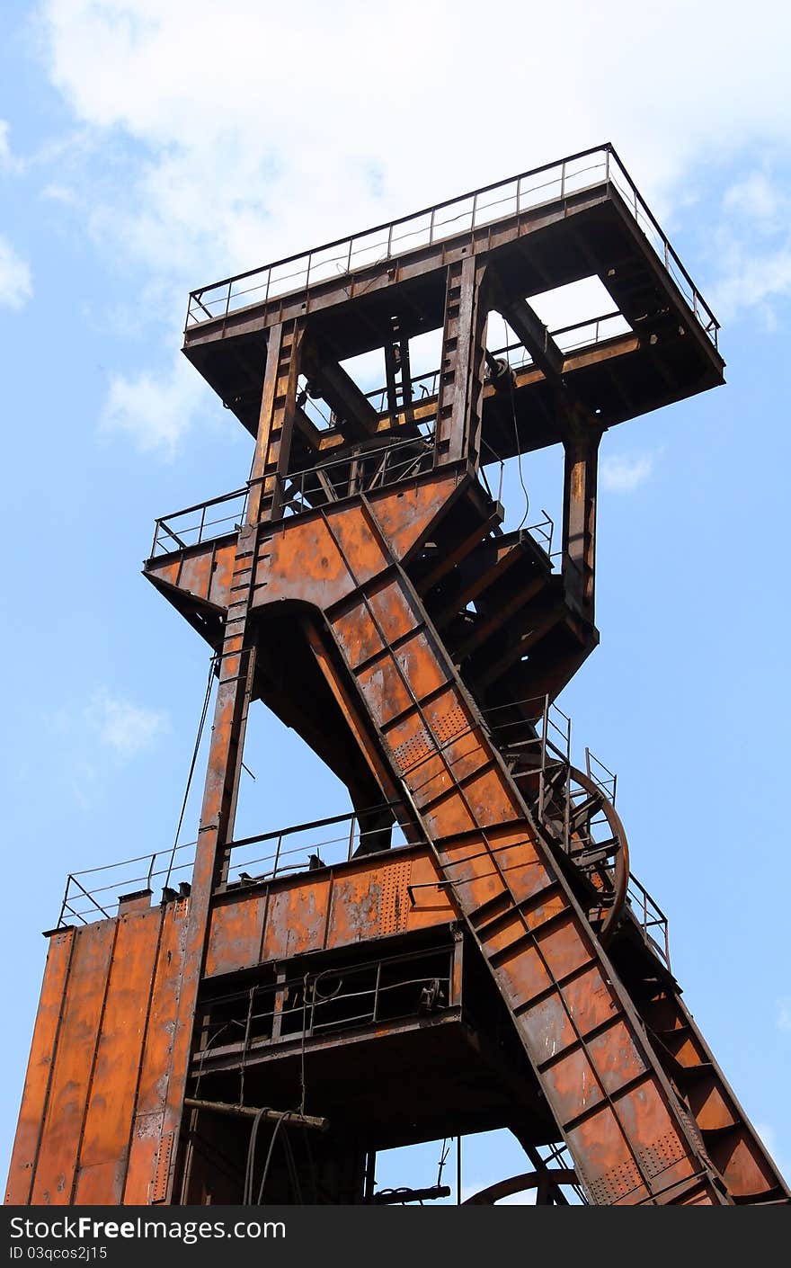 Colliery Pit Head Wheels