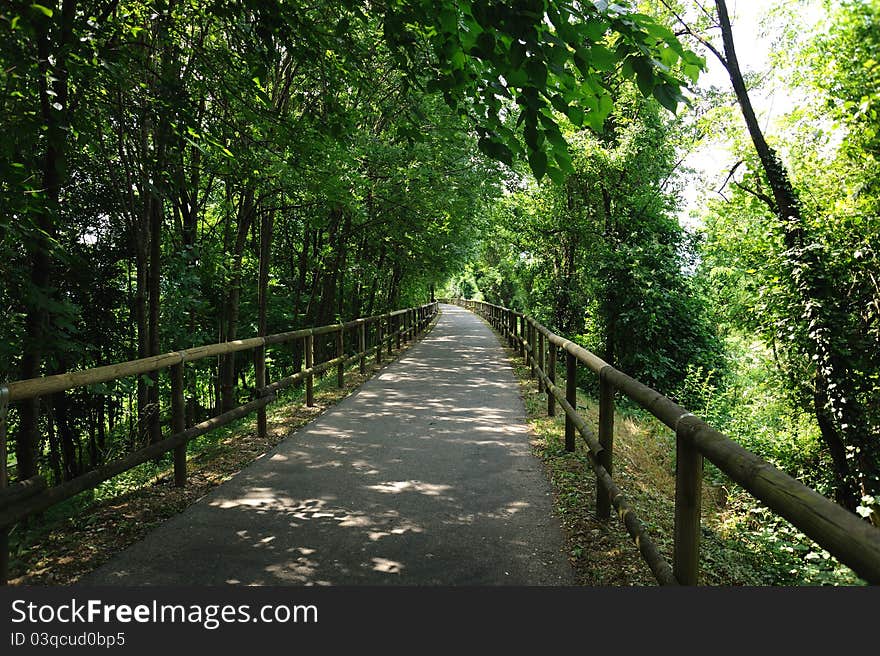 Bicycle path