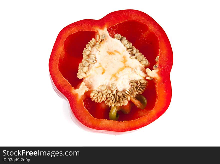 Red Bell Pepper Portion