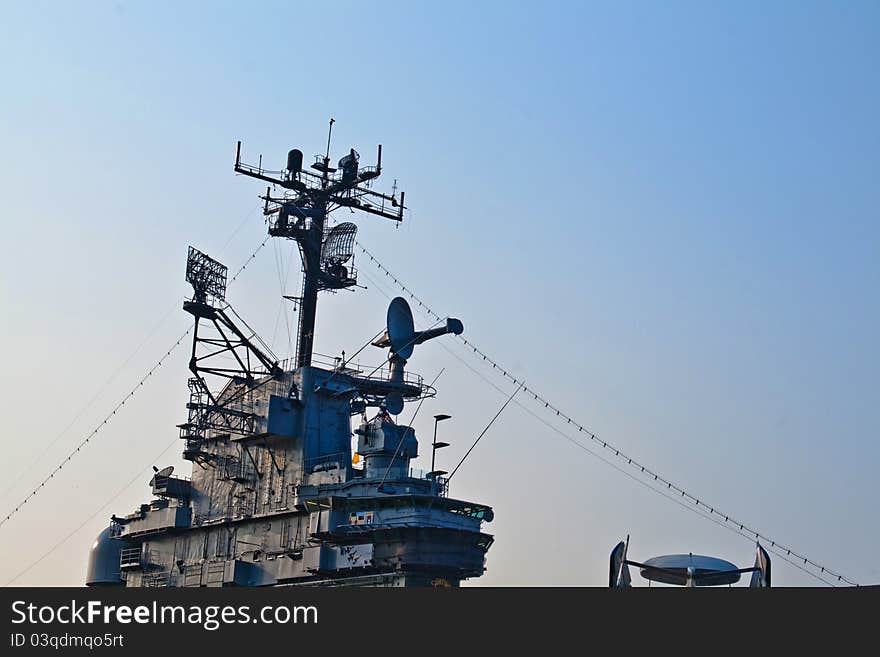 Aircraft Carrier In New York