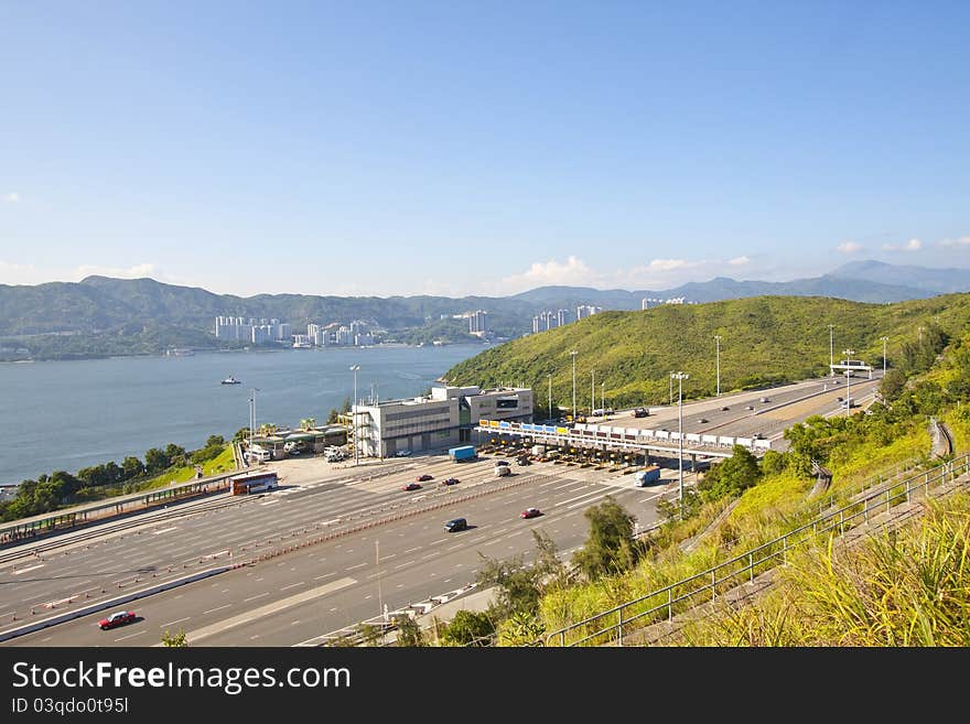 Highway in Hong Kong