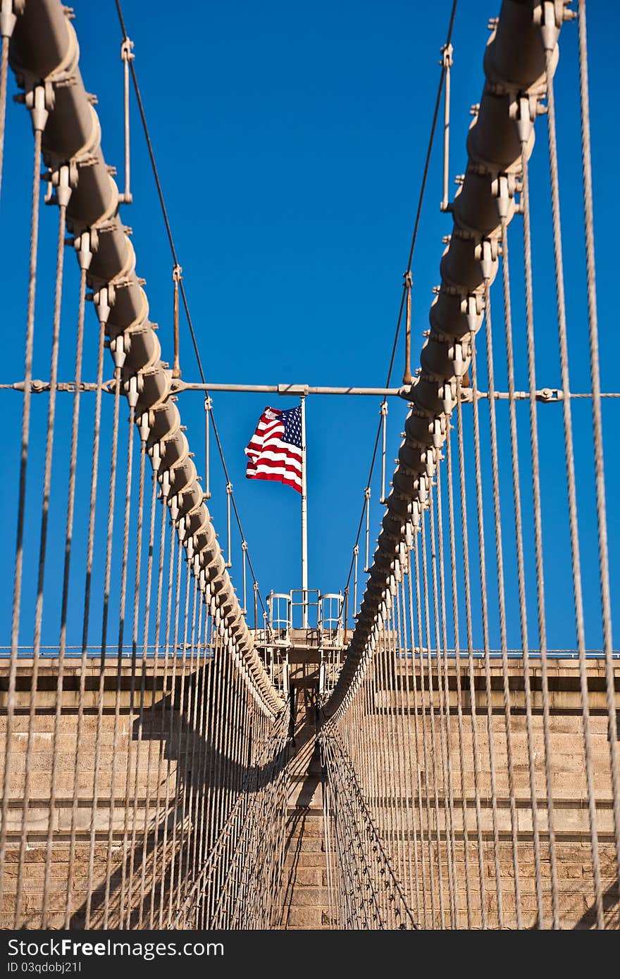 Brooklyn Bridge in New York