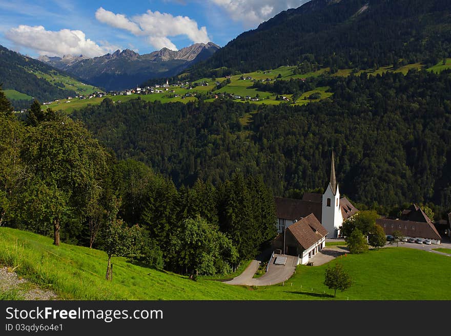 Alpine landscape