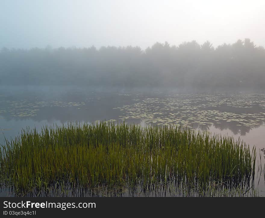 Silver Lake in the early morning