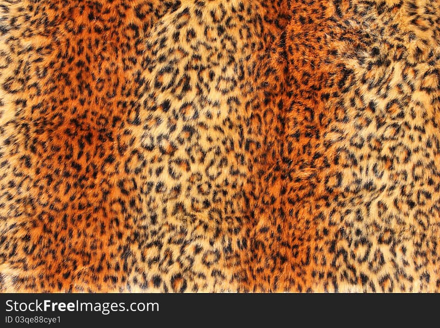 Leopard fur background