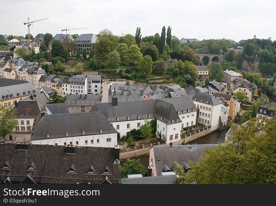 Panorama of Luxembourg