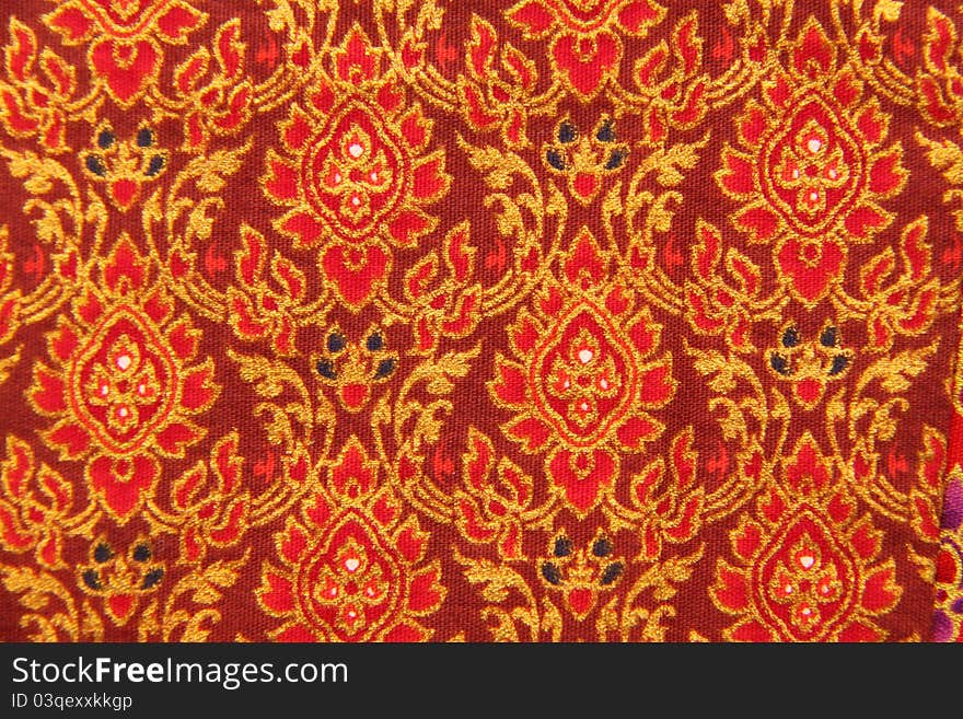 Thai Hand-made Fabric Pattern