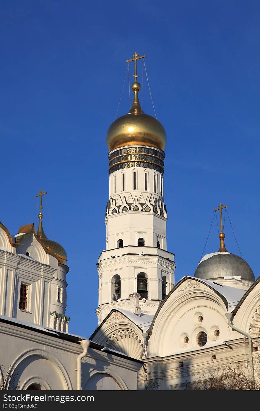 Moscow Kremlin's cathedrals-Ivan the Great Bell Tower