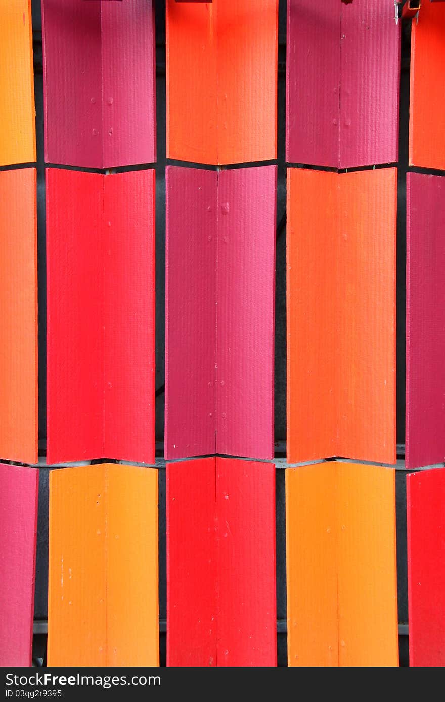 Colorful Interlocking Coloured Roof Tiles on display