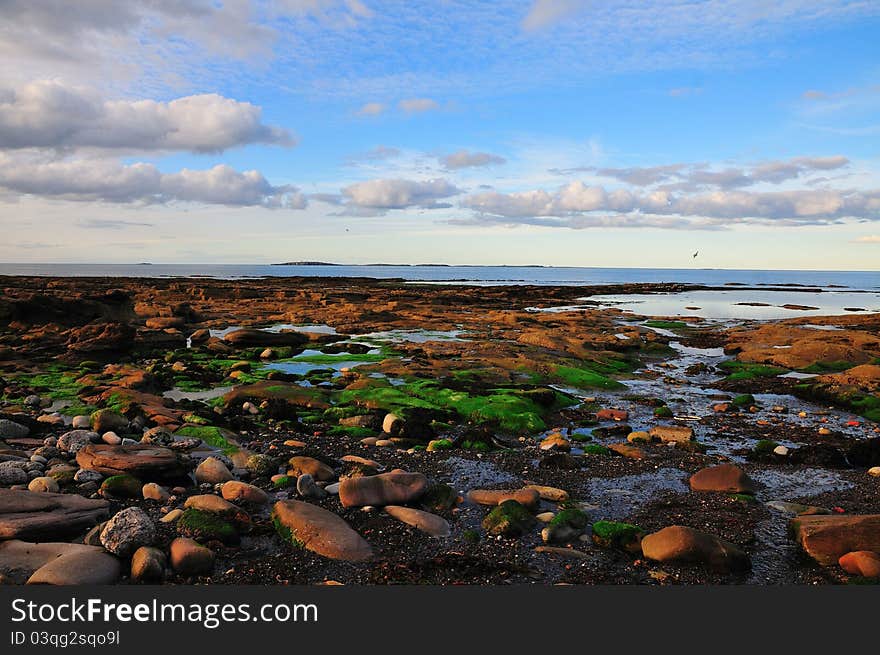 A small group of Islands off the Northumbrian coast. A small group of Islands off the Northumbrian coast.