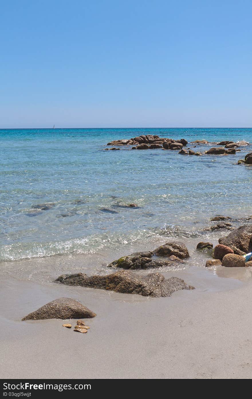 Sardinia beach