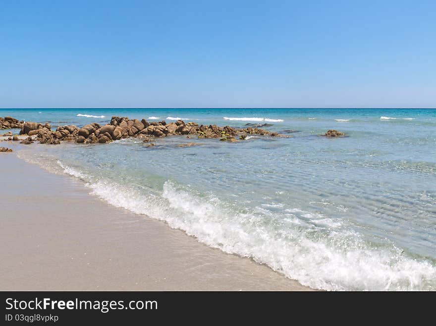 Sardinia beach