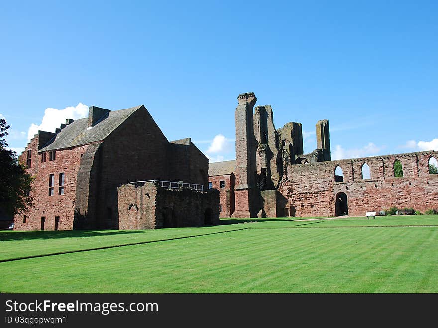 Cloister At Arbroath Abbey