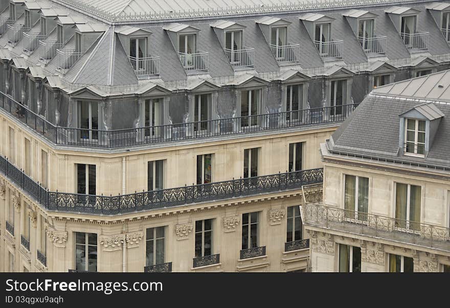 Parisian buildings