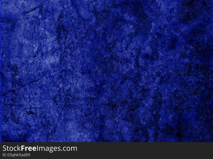 Blue Grunge Surface, Background