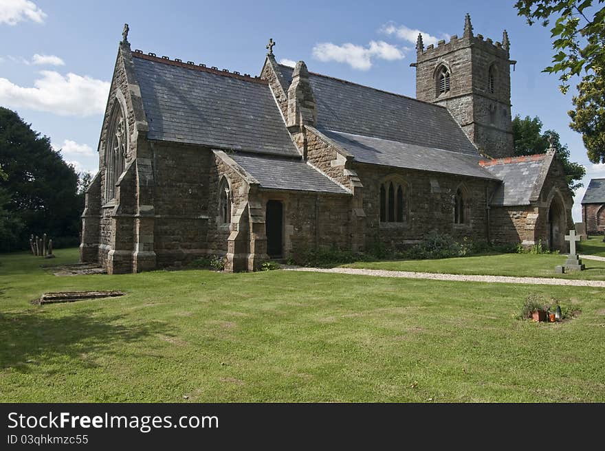 Iron stone church, Normanby- Le-Wold