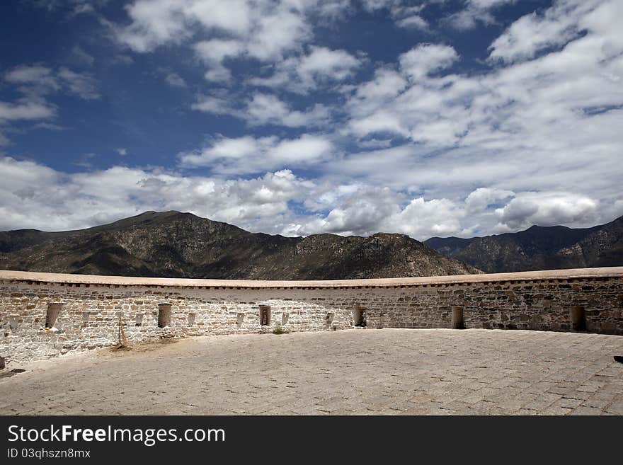 Wall Of The Potala