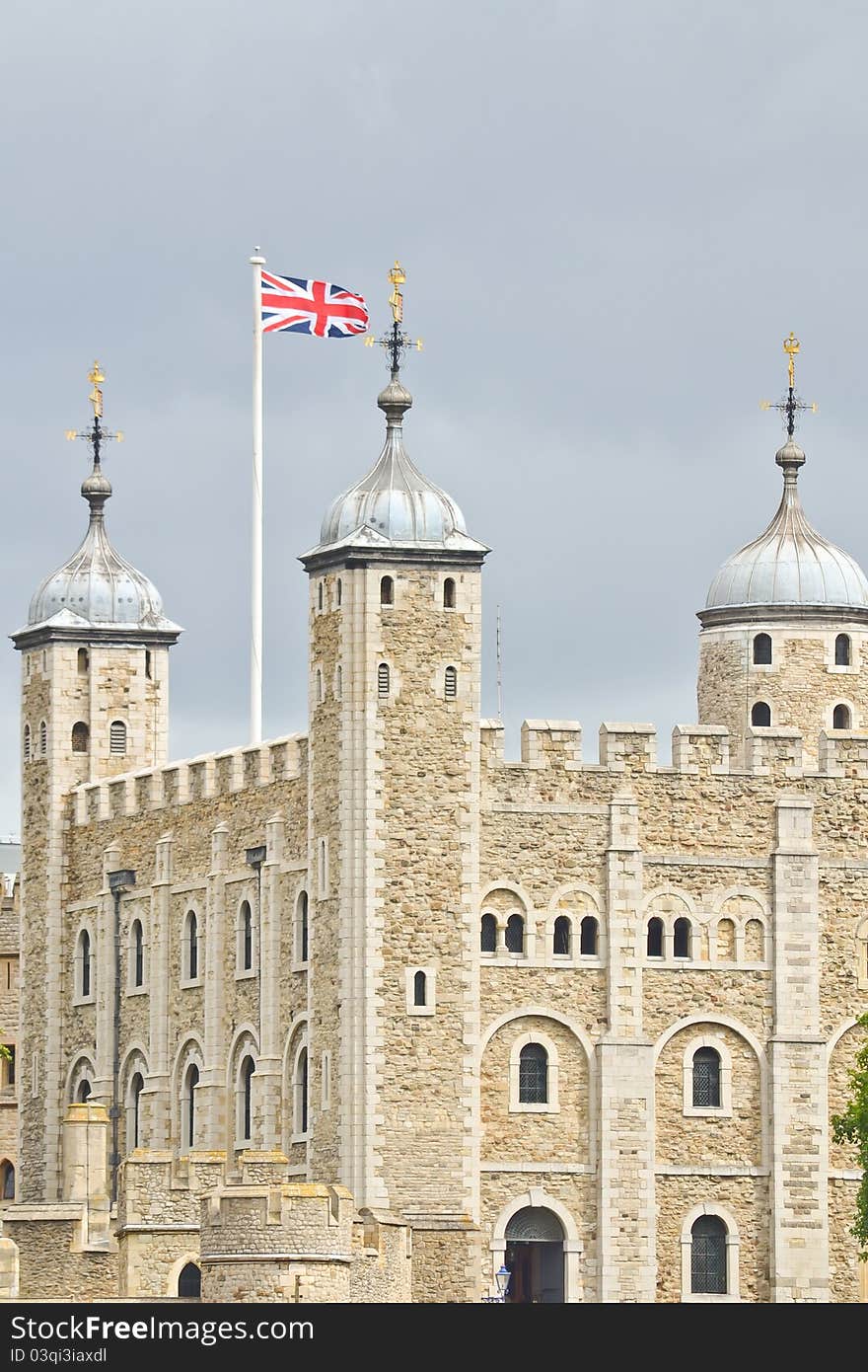 Tower of London from the other riverside