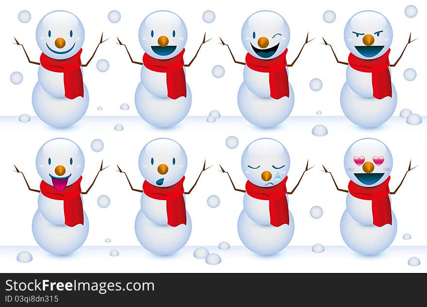 Smile Snowmen