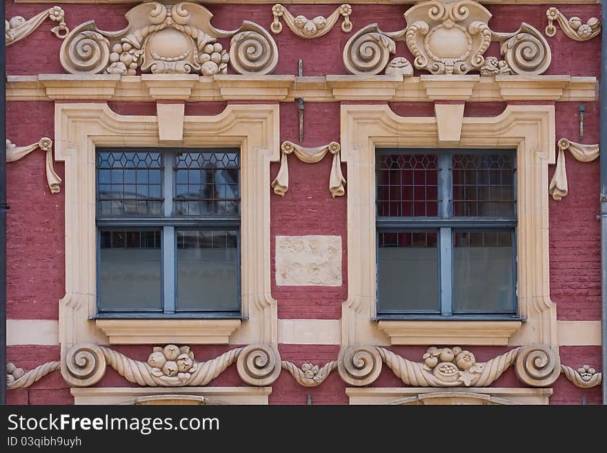 Windows in Lille, France