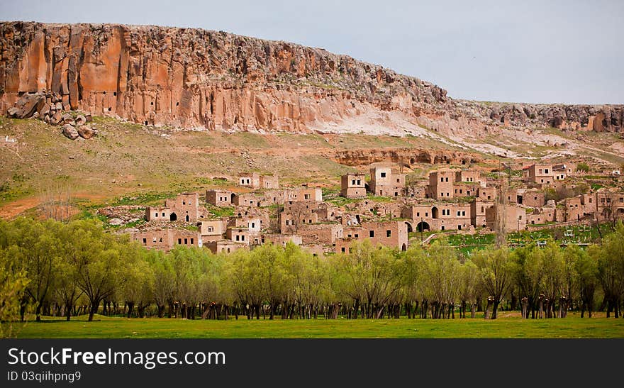 Abandoned village at Kizilkaya