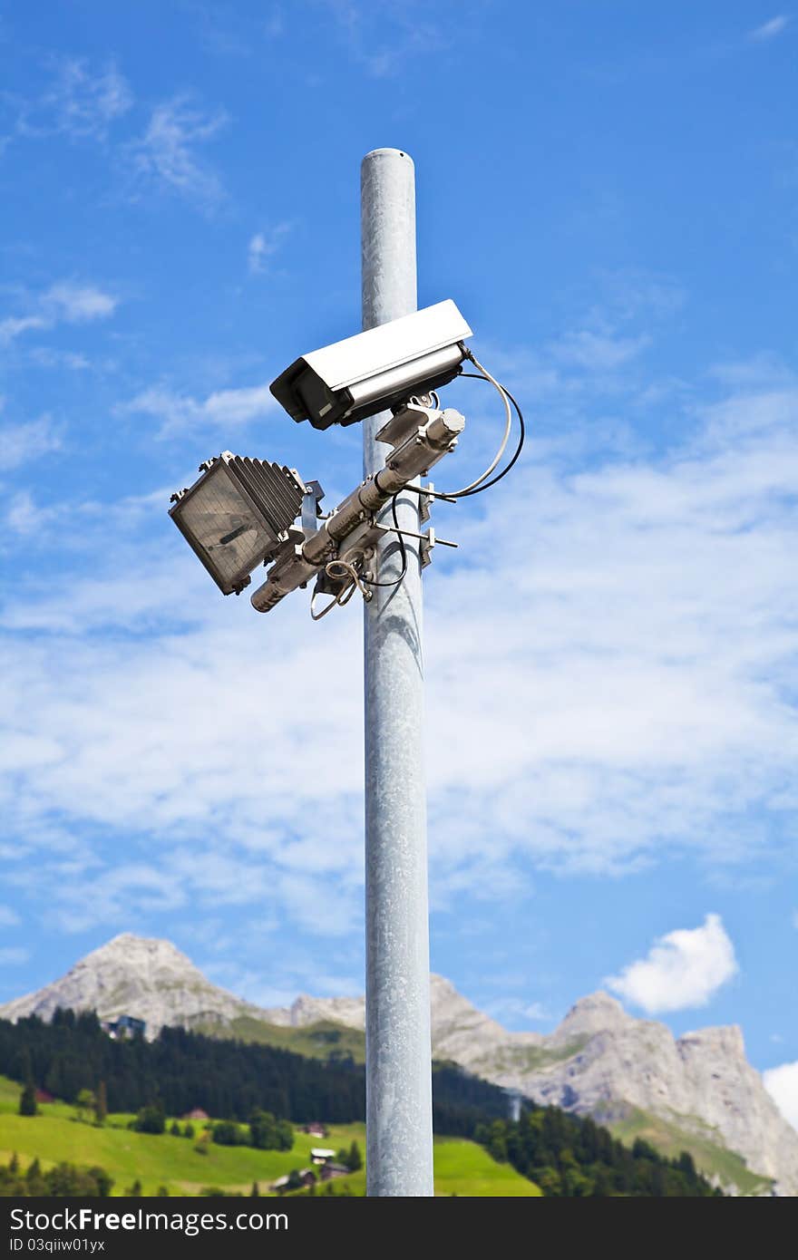 Security Equipment in a Nature Resort