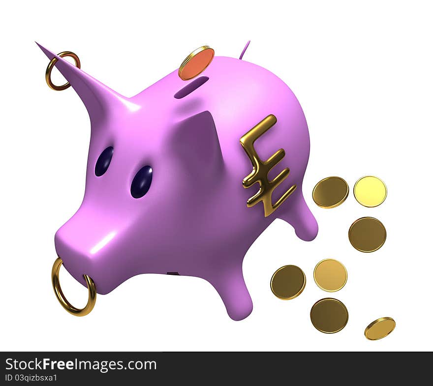 Pink Piggy Bank