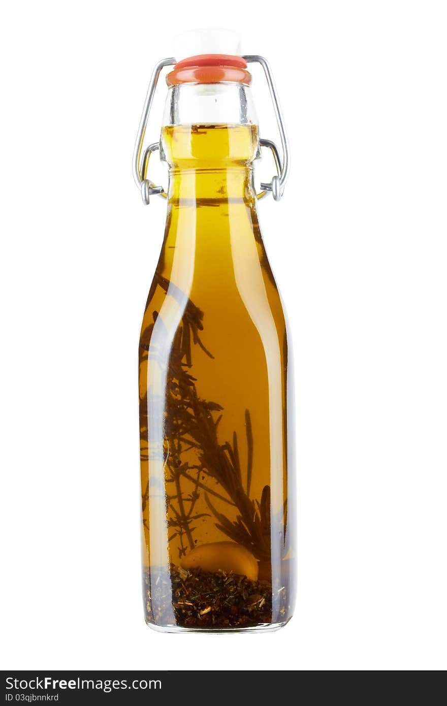 A Bottle Of Olive Oil