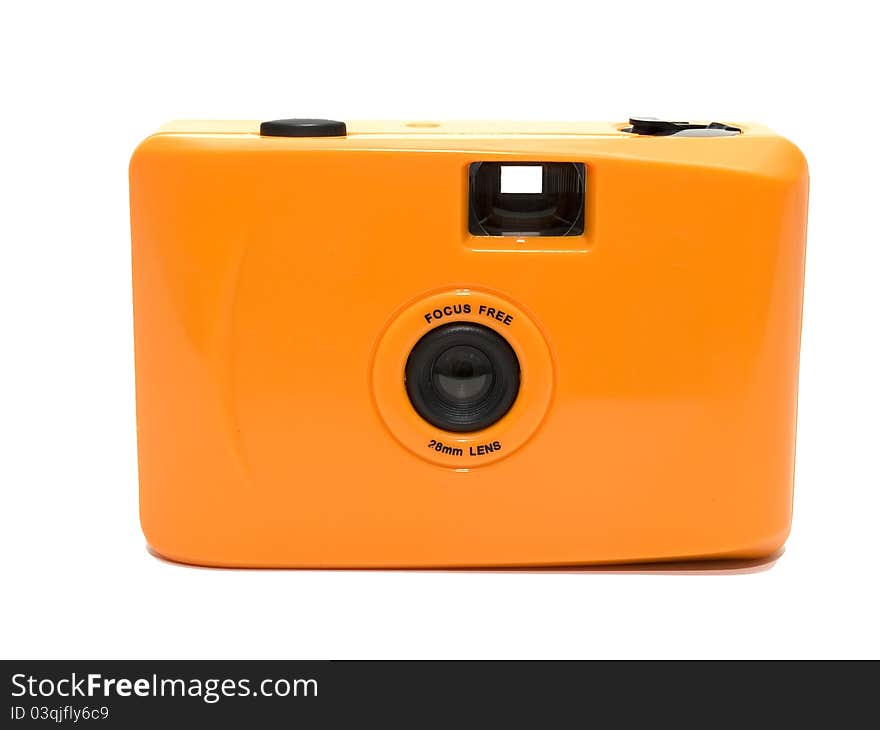 Orange Toy Camera