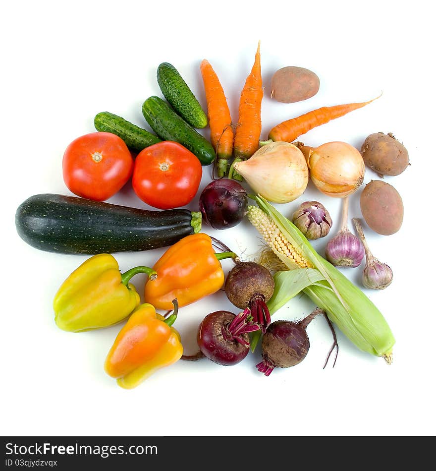 Ripe vegetables