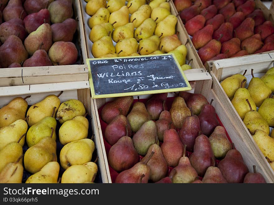 Selection Of Pears