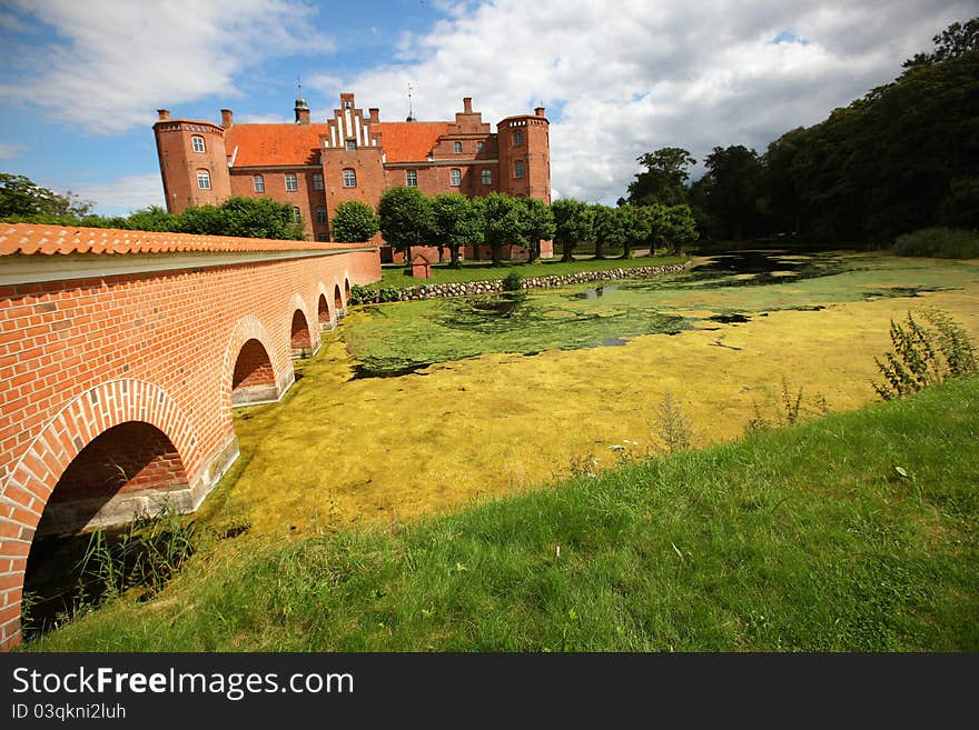 Castle, medieval fort in Denmark