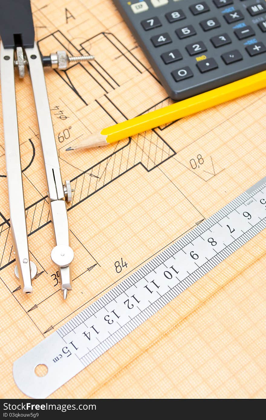 Mechanical Circuit, Ruler, Compass, Calipers