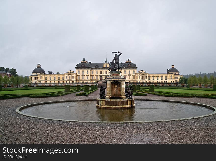 The Castle Of Drottningholm