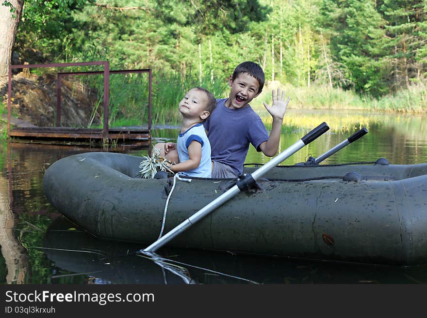 Little Boys Boating