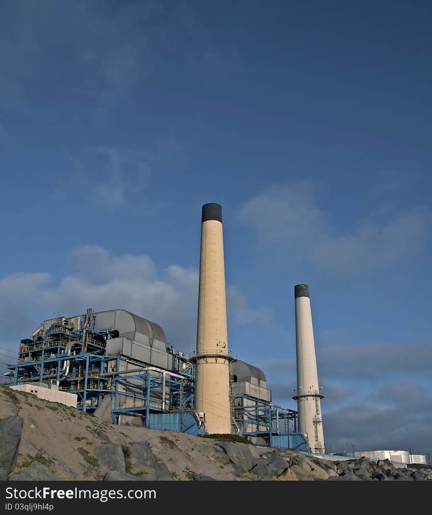 Powewr plant in manhattan beach