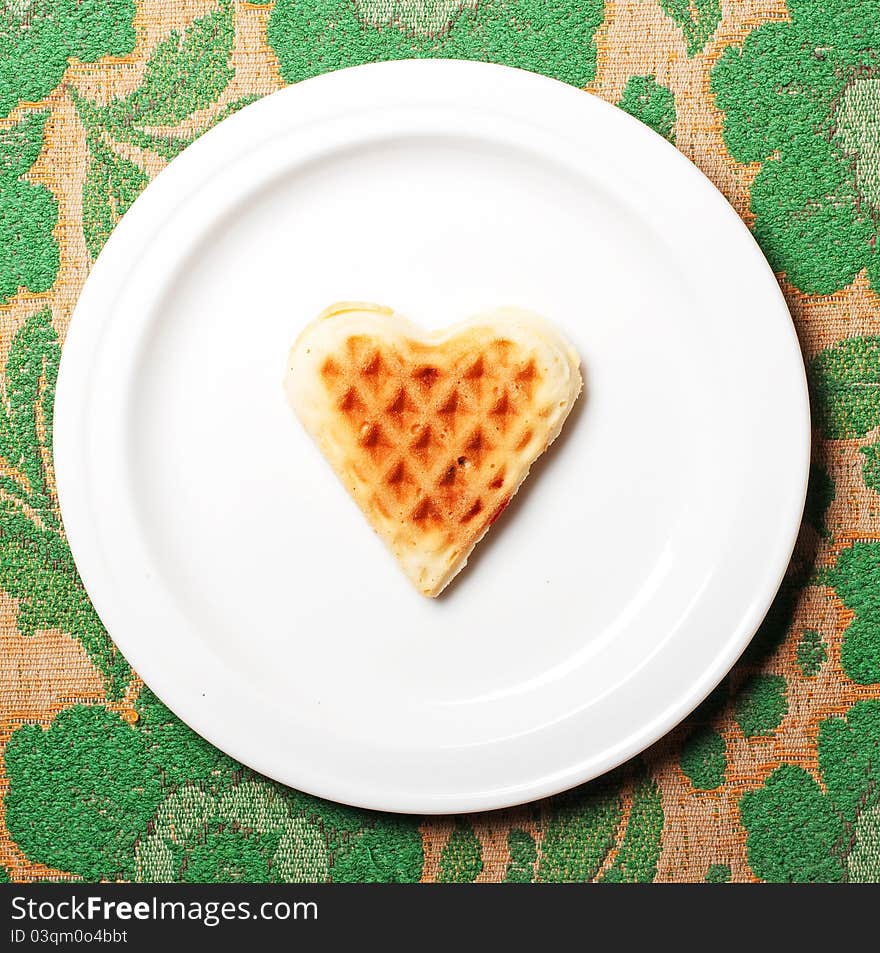 Sweet Wafer Heart