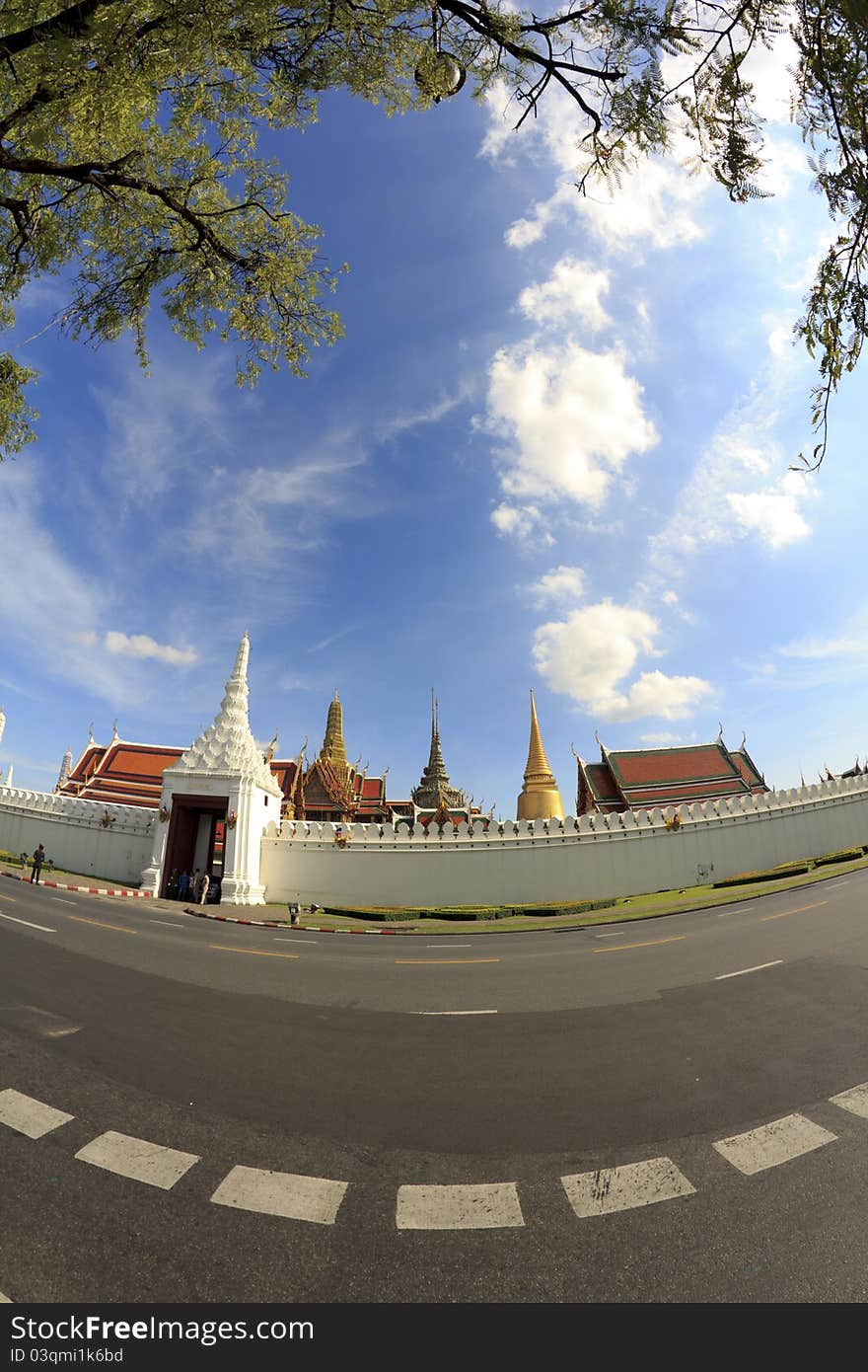 Ancient Bangkok Thailand Grand Palace