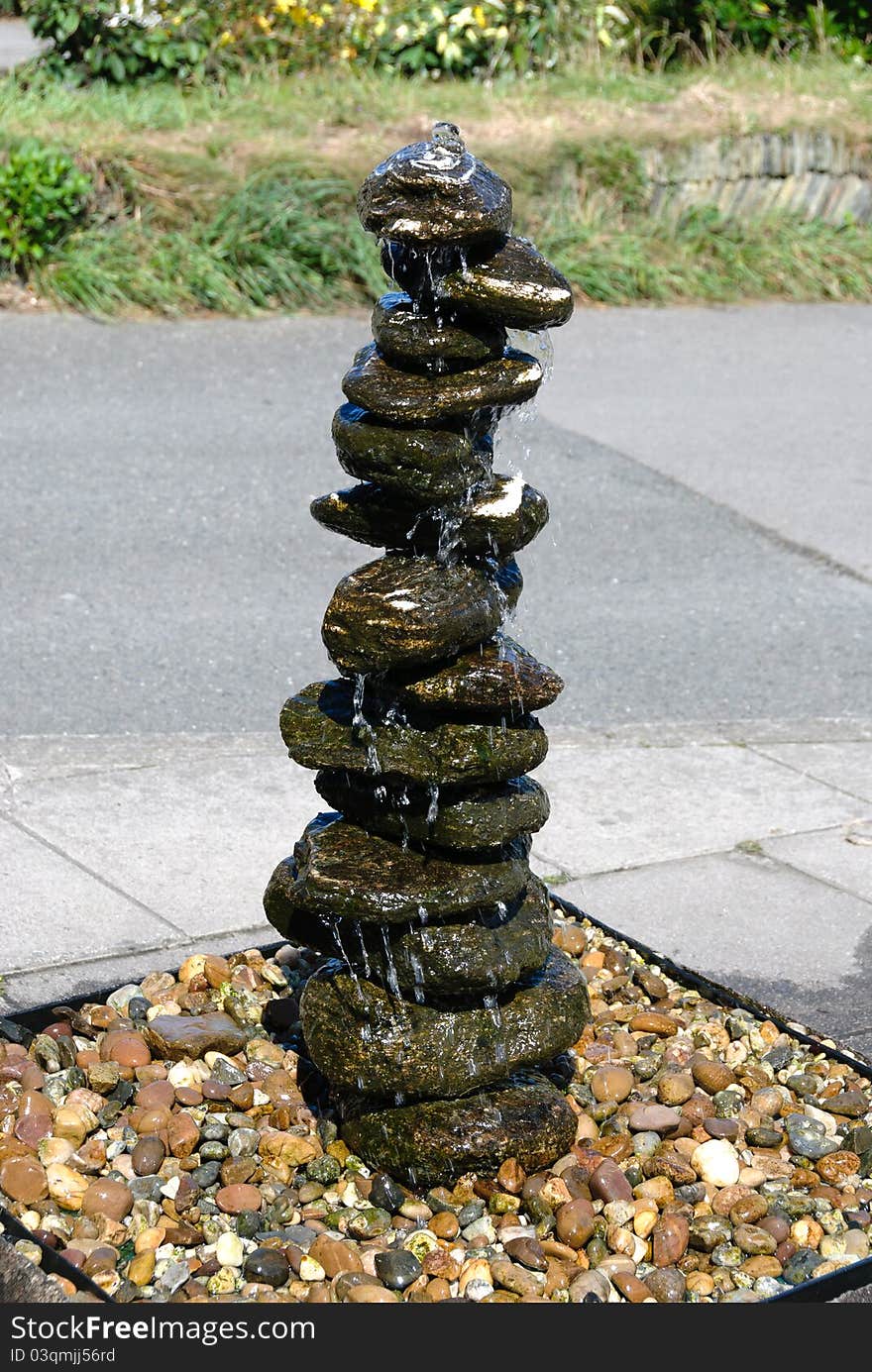 Fountain in Tintagel