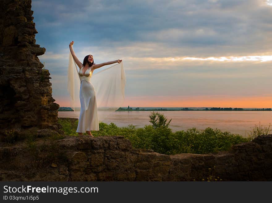 A Girl In The White