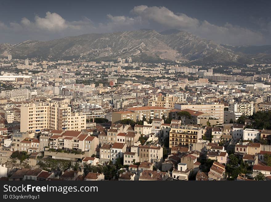 Marseilles Cityscape, Provence