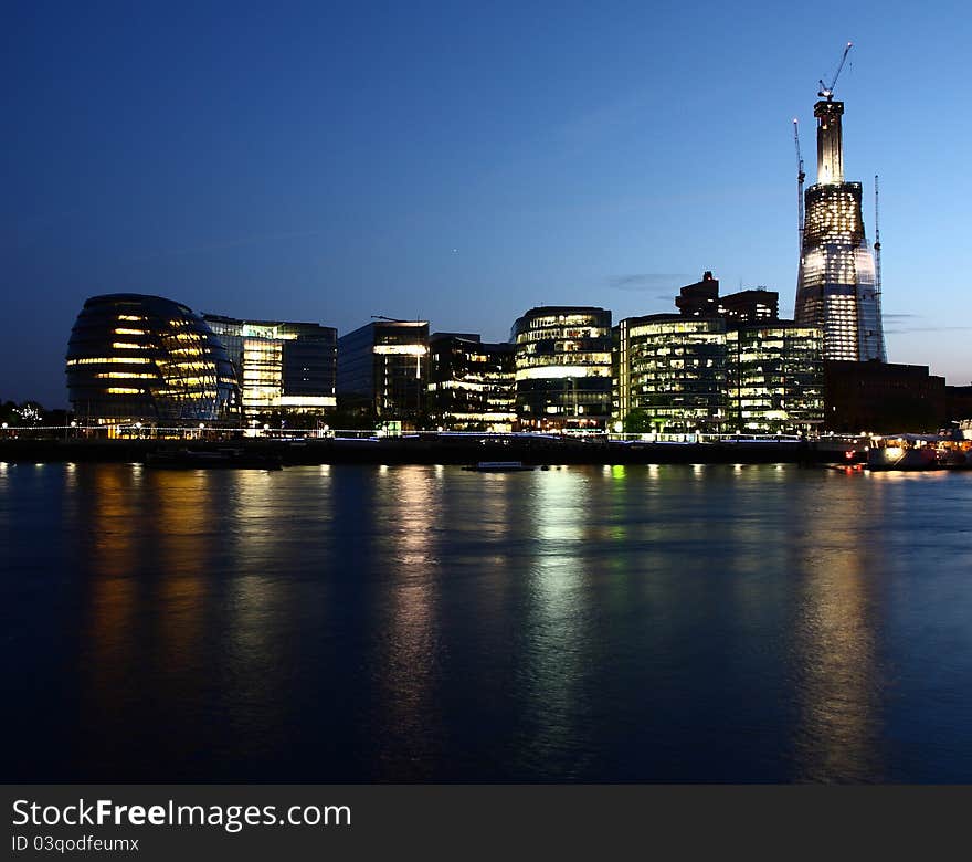 London Night View