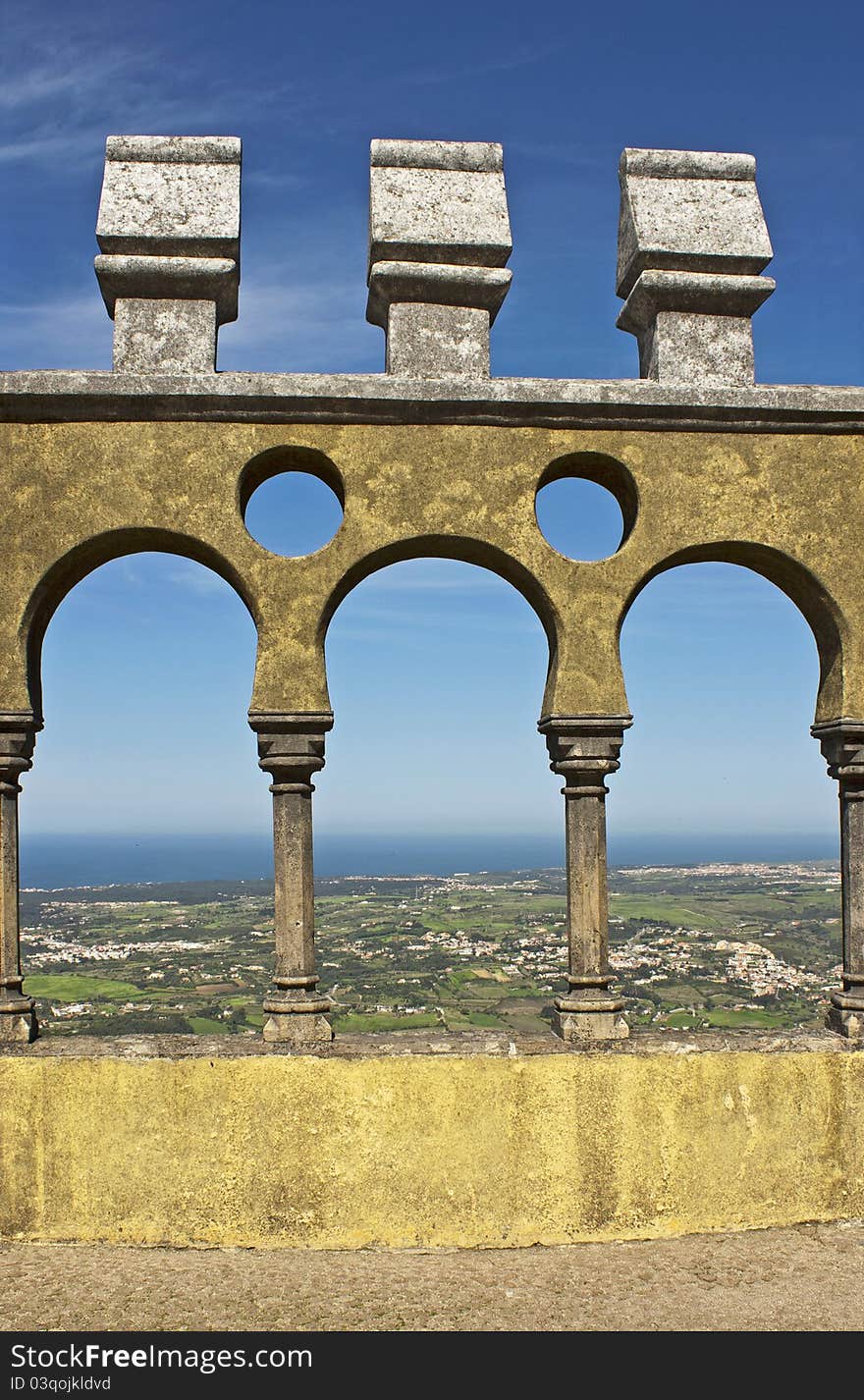 Arches of Pena palace