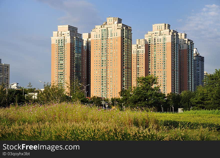 Apartment,Beijing Skyline,China