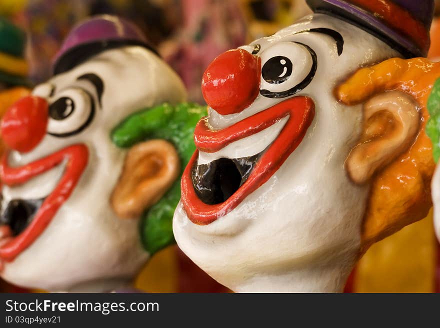 Sideshow clowns