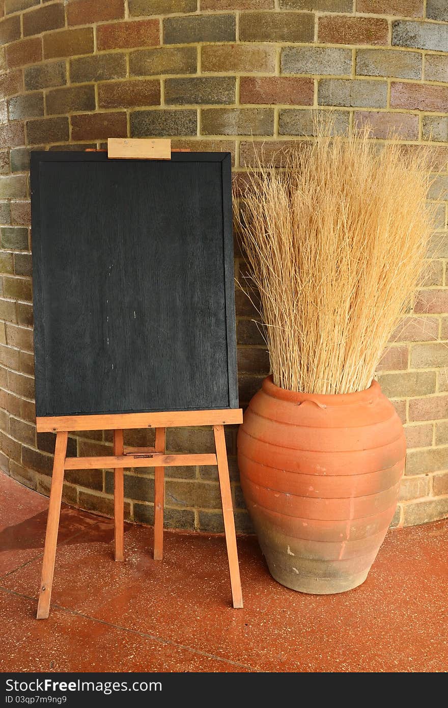 The black board