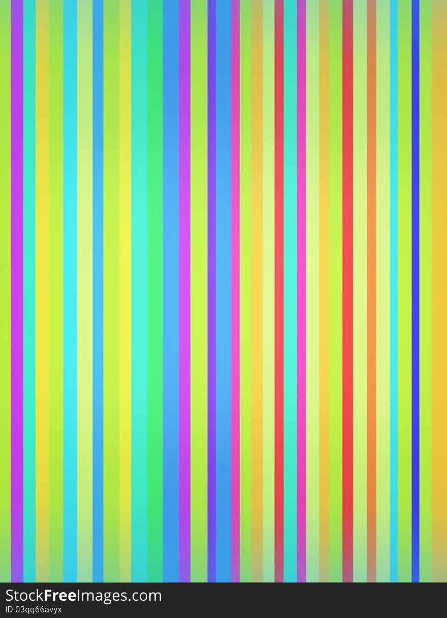 Many Blured Striped Colors