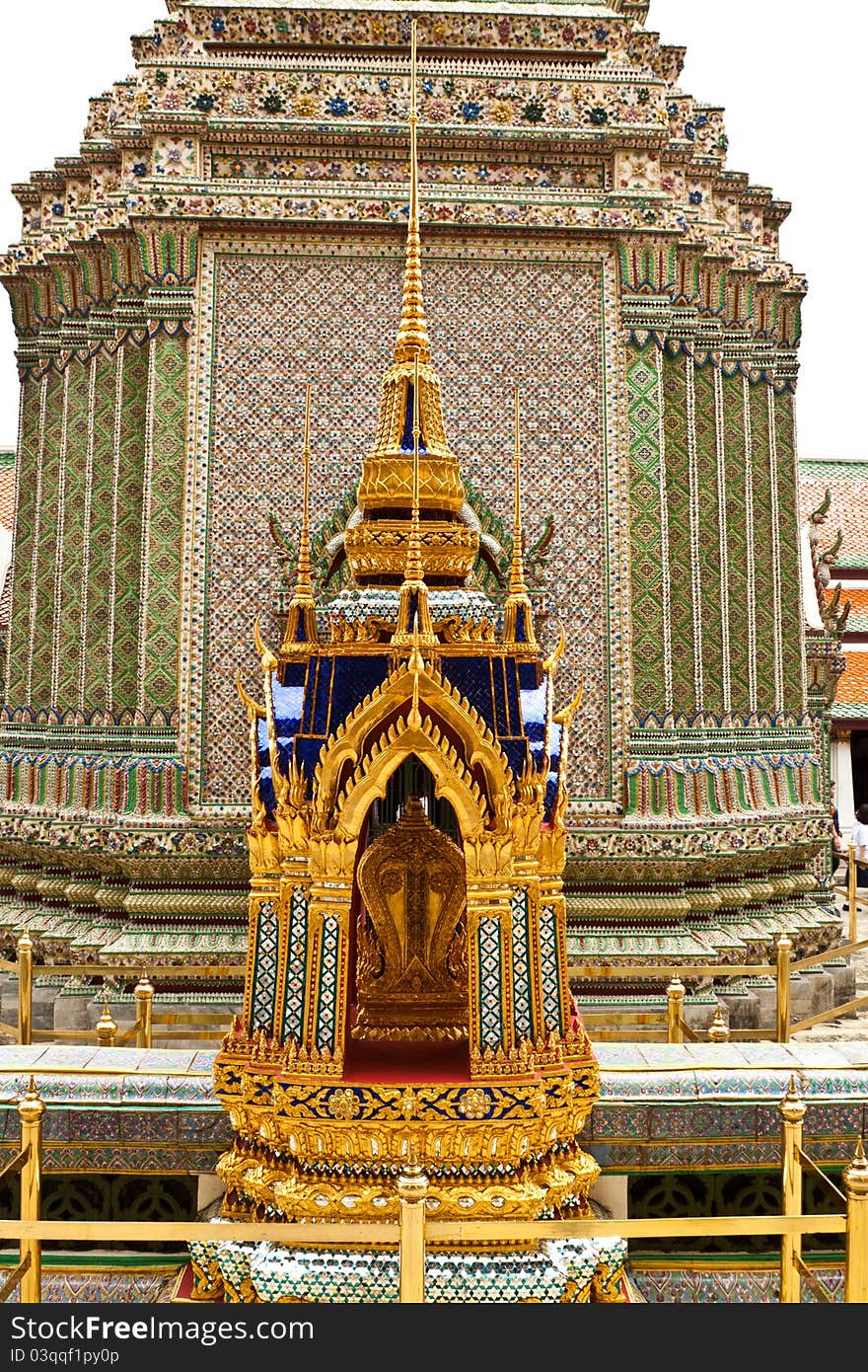 A beautiful pagoda in thailand