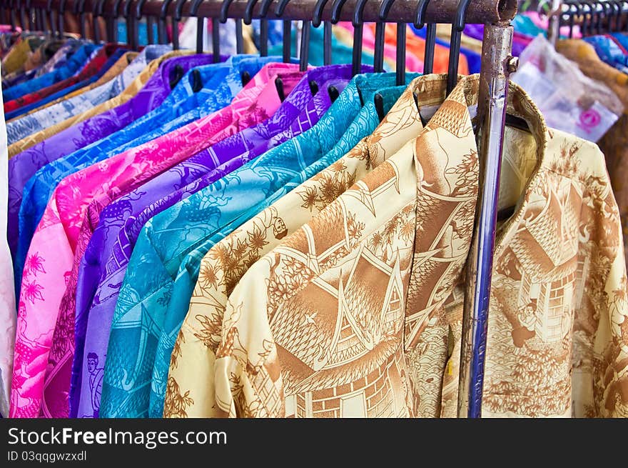 Thai style clothing for sale and marketing