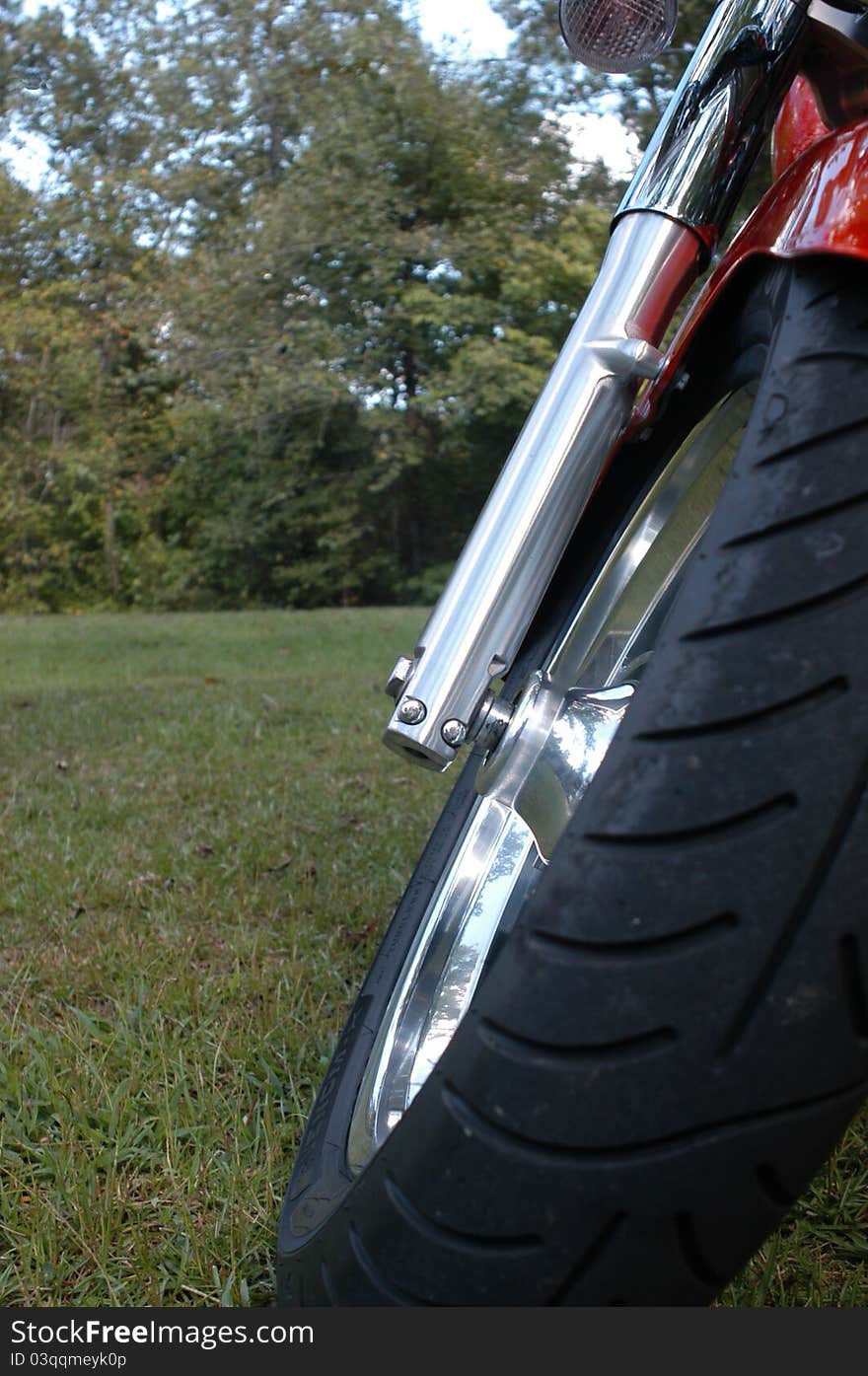 Motorcycle front tire